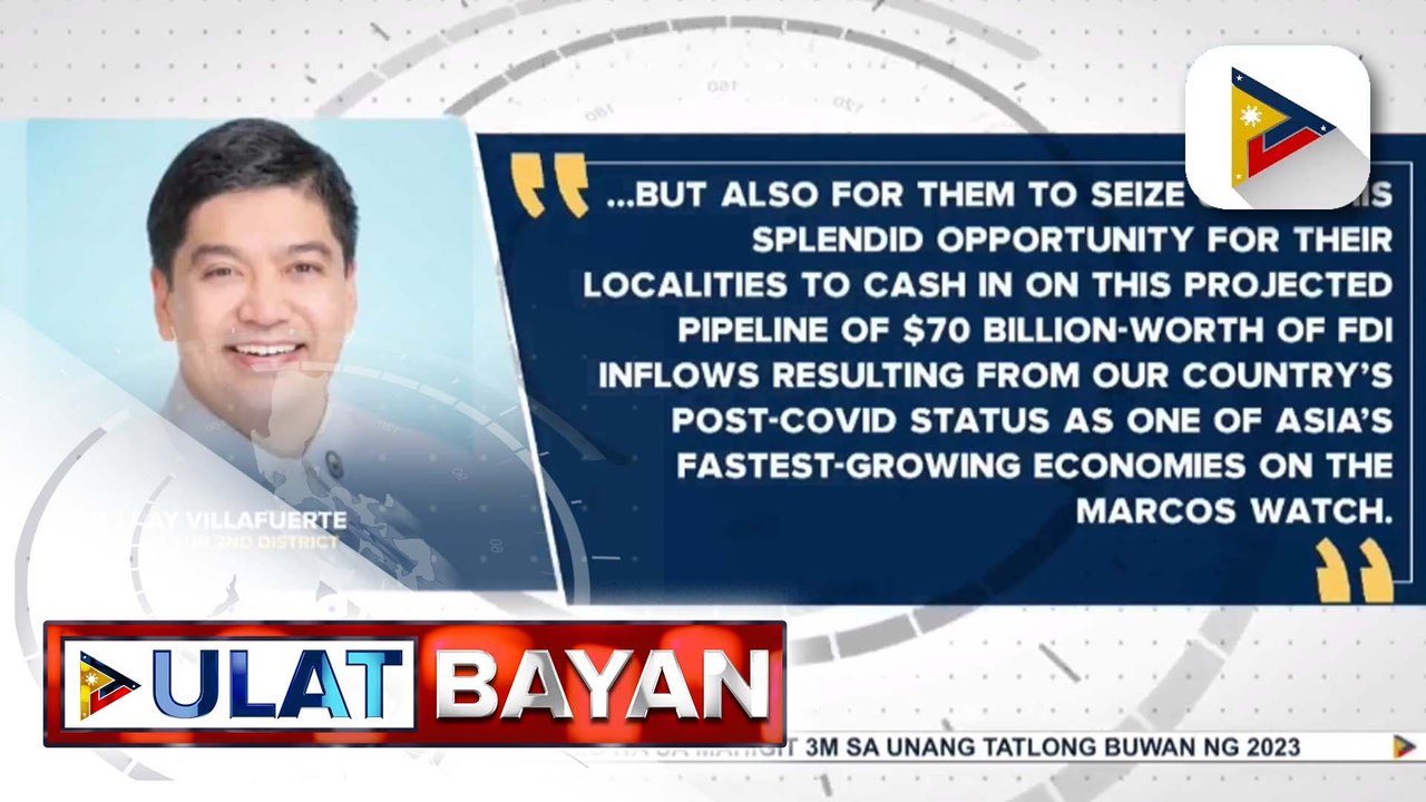 Rep. Villafuerte, nanawagan sa LGUs na magkasa na rin ng mga green lanes