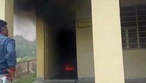 Fire in the Magistrate Chamber in the court premises, there was a stir