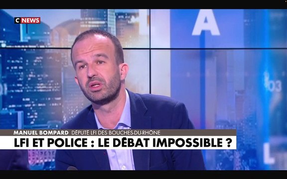 CNews : clash entre Manuel Bompard (LFI) et Gauthier Le Bret en direct