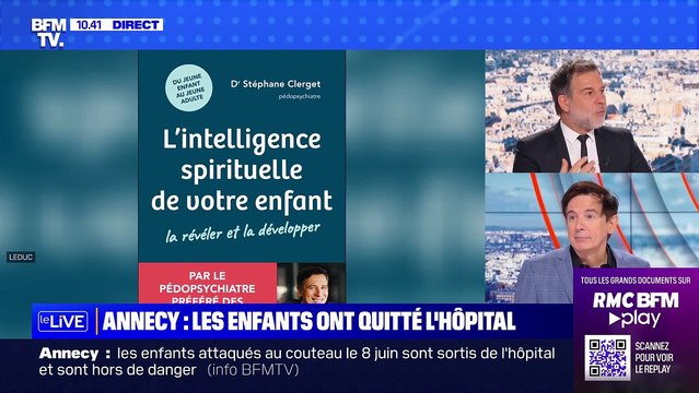 BFMTV donne des nouvelles de la santé des deux jeunes enfants français, parmi les 6 victimes de la terrible attaque d'Annecy.