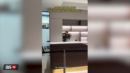 Video: The Bernabeu’s swanky new VIP boxes