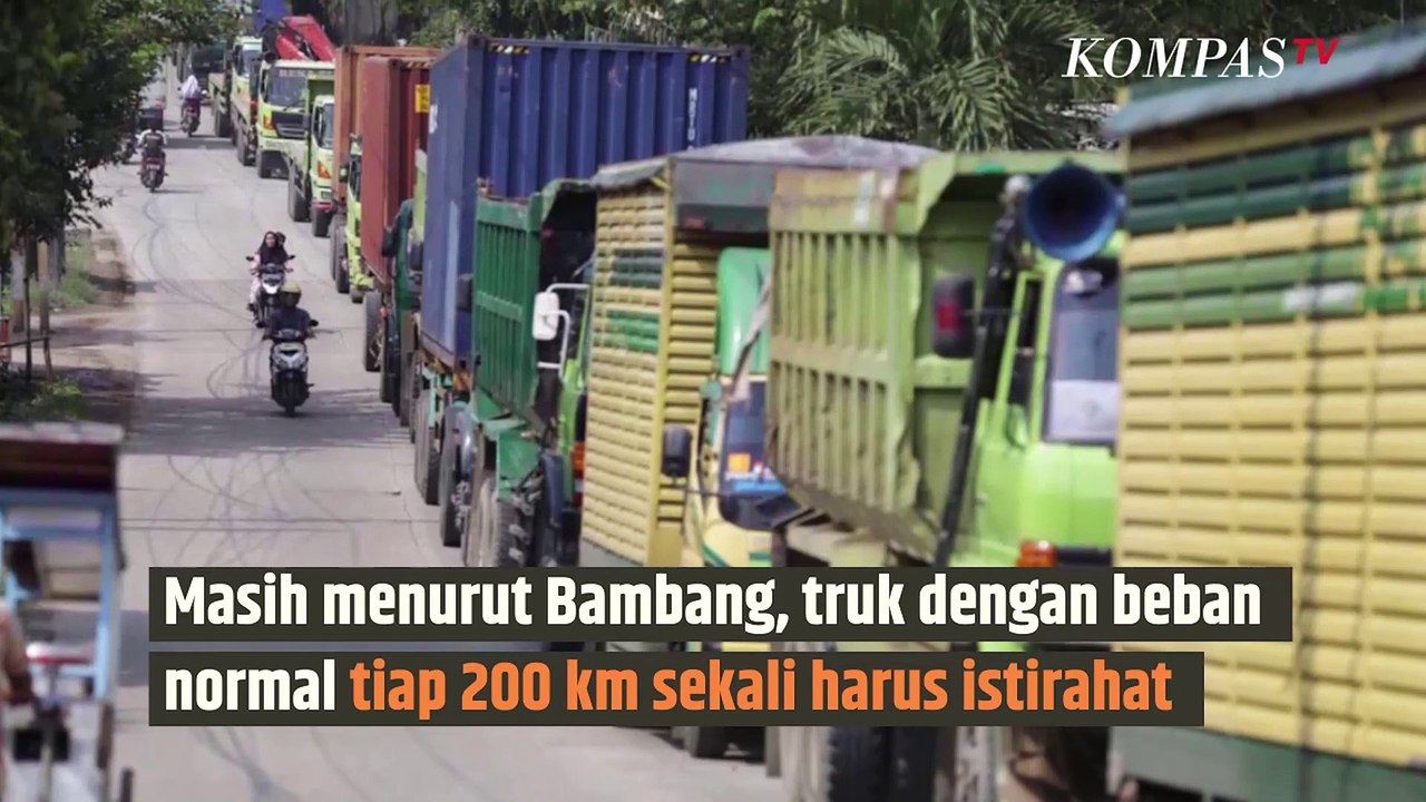 Kenapa Truk Sering Parkir di Pinggir Jalan?|SINAU