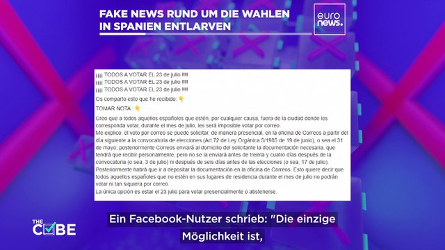 Wurde Vox von der Briefwahl ausgeschlossen? #TheCube entlarvt Fake News zur Spanien-Wahl