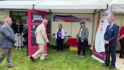 Brecon Jazz meet the King