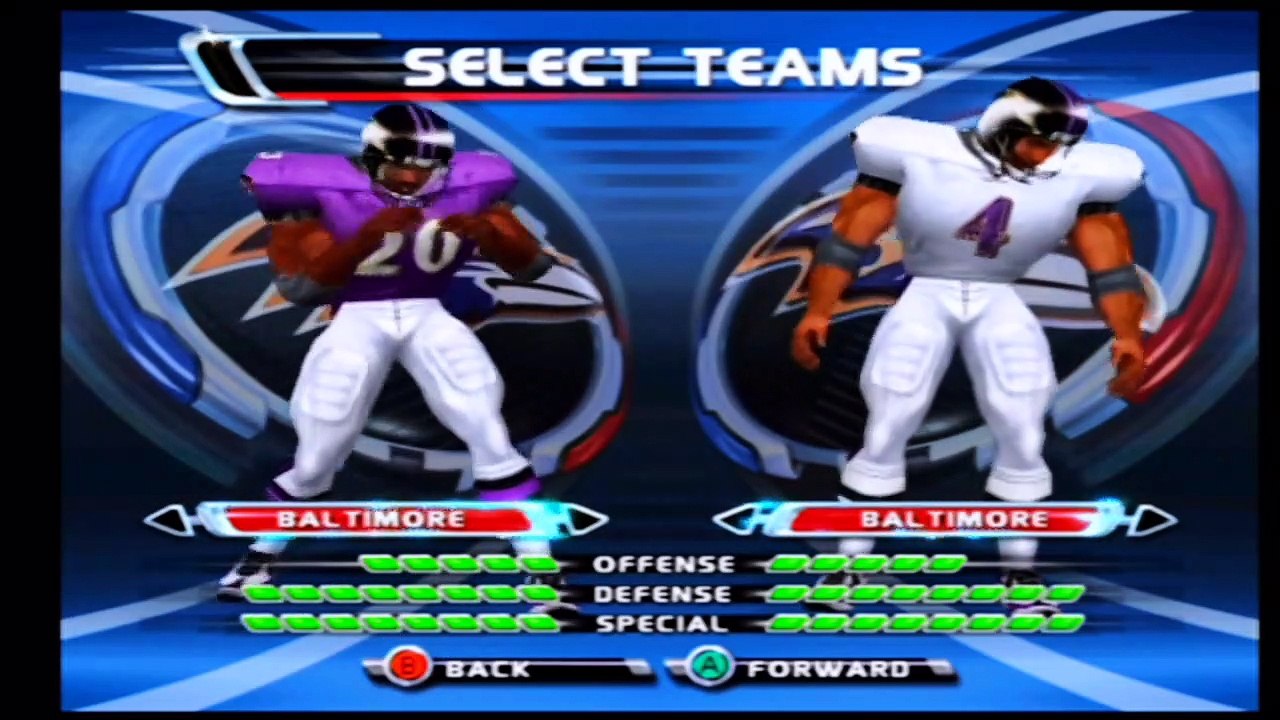 NFL Blitz 2002 Eagles vs Patriots