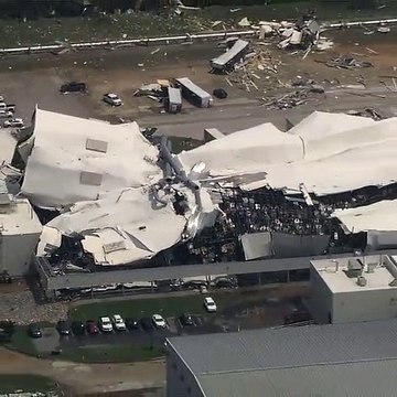 Passagem de tornado nos EUA destrói parte de fábrica da Pfizer