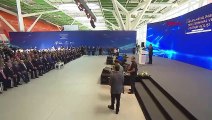 Cumhurbaşkanı Erdoğan, KKTC'de Ercan Havalimanı Yeni Terminal Binasının Açılış Töreni'nde konuştu