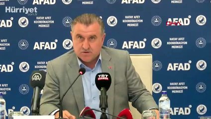 Gençlik ve Spor Bakanı Osman Aşkın Bak,  Hatay'da açıklamalarda bulundu