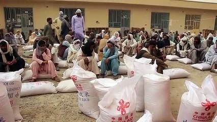 Çin, Afganistan'a insani yardımlarını sürdürüyor