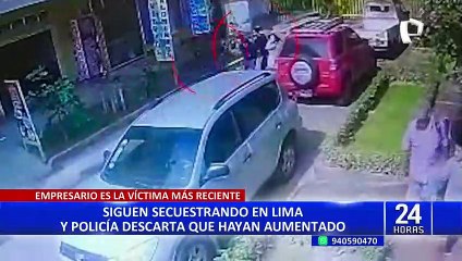 Los Olivos: familia de empresario secuestrado pide ayuda para ubicarlo