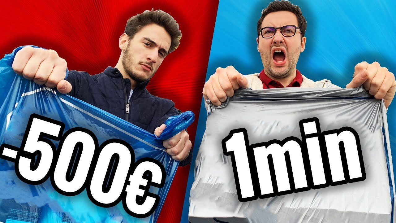 Dépenser 500€ en 1 minute ! (Challenge)