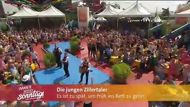 Die jungen Zillertaler - Es ist zu spät, um früh ins Bett zu gehn - | IWS, 02.07.2023