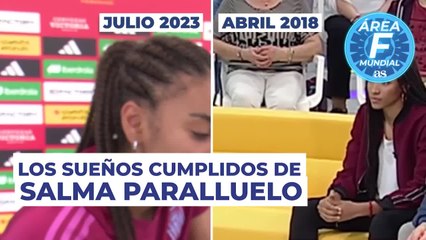 Salma Paralluelo y cómo cumplir los sueños: estrella del Barça y de España