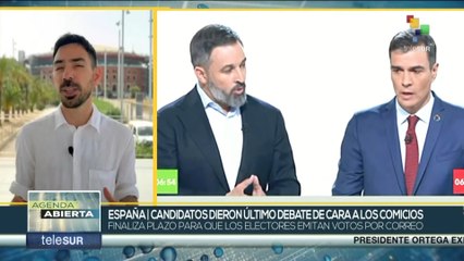 España: Candidatos dieron su último discurso de cara a los comicios