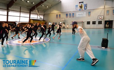 Du breakdance au collège avec le Conseil départemental d'Indre-et-Loire