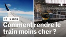 « C'est le monde à l'envers » : en France, le train coûte 2,6 fois plus cher que l'avion