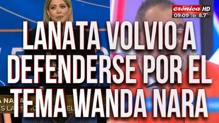 Lanata redobló la apuesta: "Wanda habla como si sus hijos vivieran en un termo"