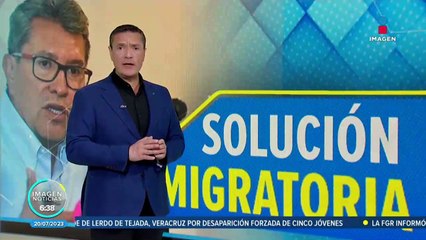 Monreal pedirá solución migratoria a EU en caso de ser candidato presidencial
