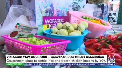Market Place || Government plans to restrict the importation of rice and frozen chicken by 40%