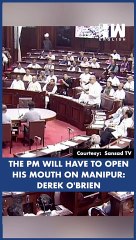 The PM will have to open his mouth on Manipur: TMC Rajya Sabha MP Derek O'Brien | BJP