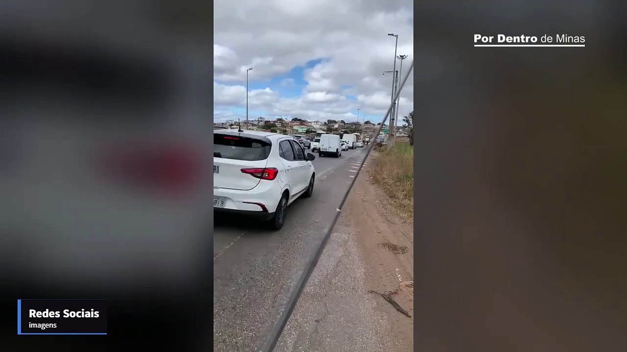 Motociclista morre em acidente com caminhão no Anel Rodoviário, em Belo Horizonte