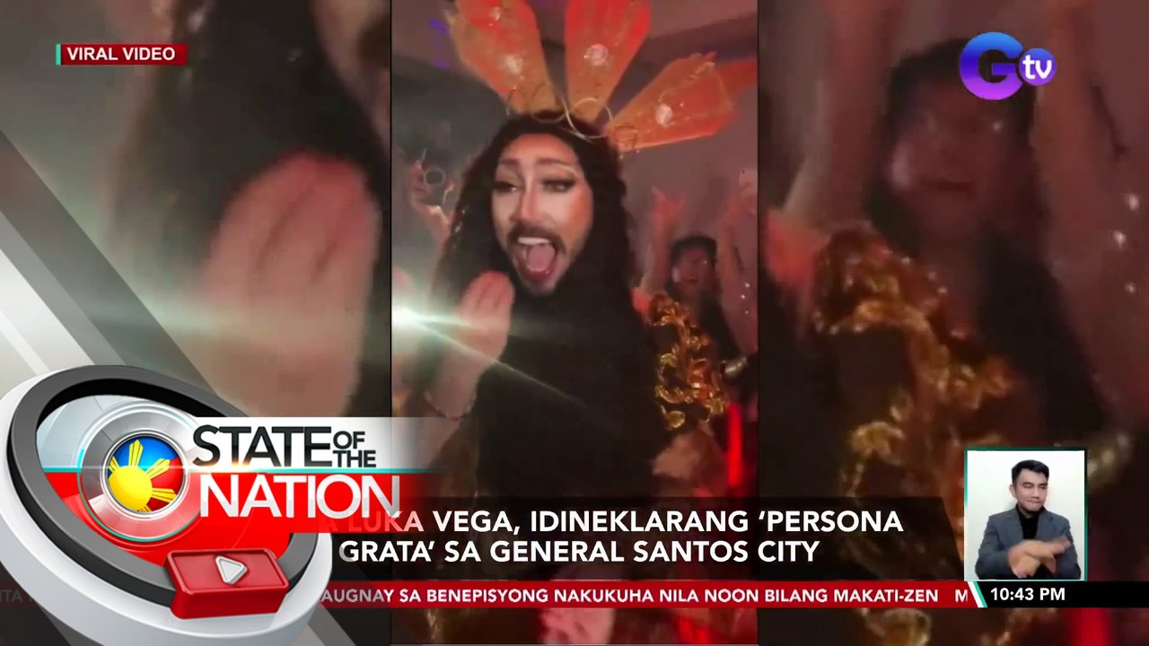 Pura Luka Vega, idineklarang ‘Persona Non Grata’ sa General Santos City | SONA