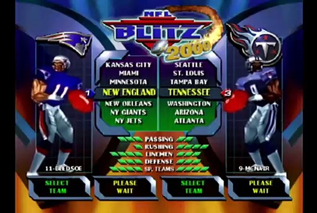 NFL Blitz 2000 Dreamcast