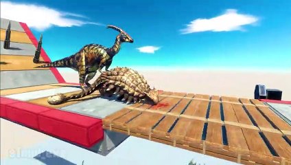 Be CAREFUL and ESCAPE from SPIKE TRAP - Animal Revolt Battle Simulator