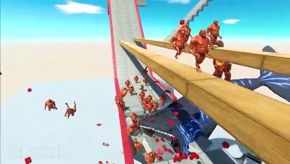 Bloop is Very Hungry! Run Away to Survive - Animal Revolt Battle Simulator