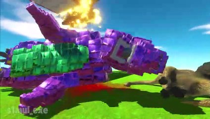 Brachio Kick in Workshop Units in Blender - Animal Revolt Battle Simulator