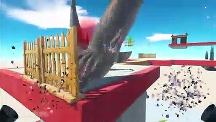 Escape from Spike Balls - Animal Revolt Battle Simulator