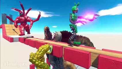 Escape from Spino Mouth - Animal Revolt Battle Simulator