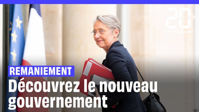 Remaniement du gouvernement Borne : Découvrez tous les nouveaux ministres