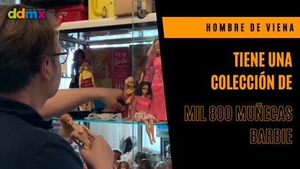 1,800 barbies en la colección que guarda en Viena el coleccionista Manfred Reichel