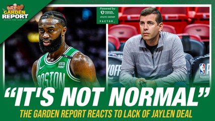 Zannis: Jaylen Brown Contract Situation is NOT NORMAL
