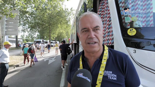 Tour de France 2023 - Vincent Lavenu : On fait un bon Tour et AG2R Citroën peut faire un grand Tour !