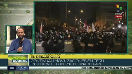 Conexión Global 20-07: Represión policial a las protestas en Perú deja varios heridos