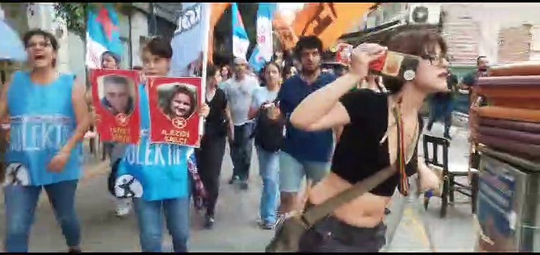 İzmir'de Suruç anmasına polis müdahalesi: Çok sayıda gözaltı