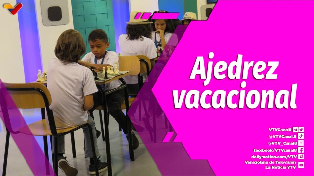 Buena Vibra | Inicia Plan Vacacional para niños y niñas con habilidades en juegos de ajedrez
