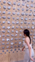 Climbing with a competitive spirit