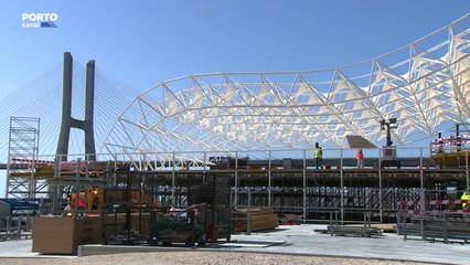 JMJ. Ainda falta acabar o palco-altar, em Lisboa