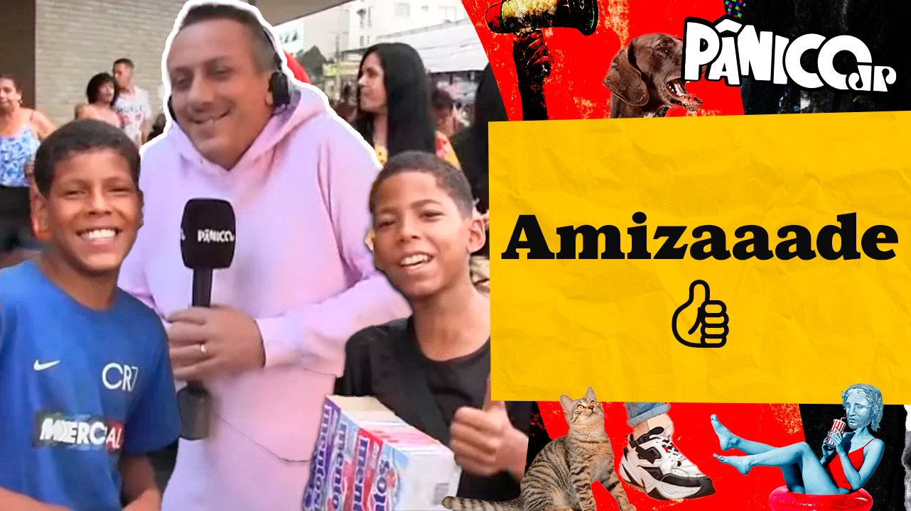 VOCÊ ACREDITA EM AMIZADE VERDADEIRA? FUFINHO FOI OUVIR A OPINIÃO POPULAR