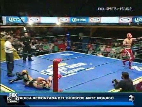 Flash & Stuka Jr. © vs Euforia & Nosferatu for the Arena Coliseo (DF) Tag Team Championship | CMLL 12.14.2008 Arena Coliseo