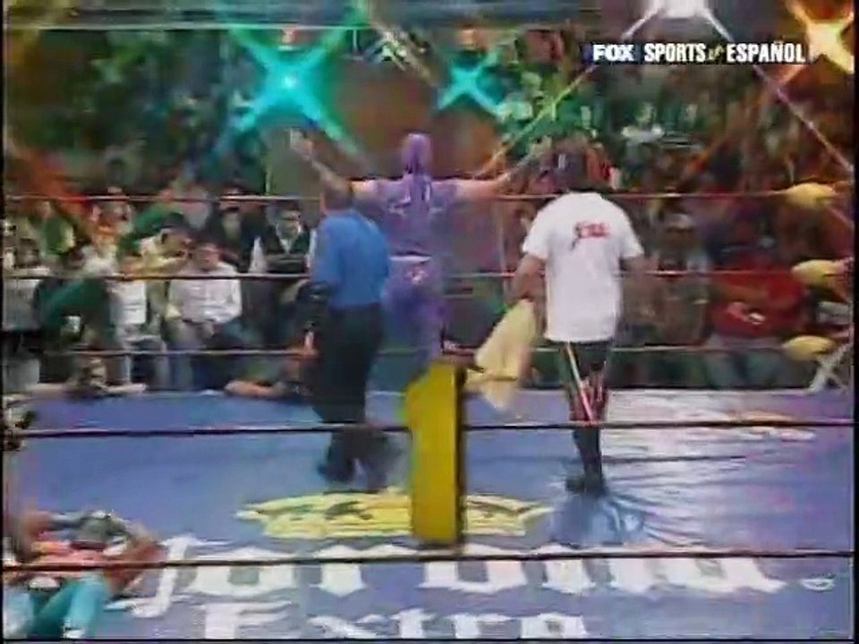 Jeque vs Stuka Jr. for the mask | CMLL 04 15 2007 Arena Coliseo