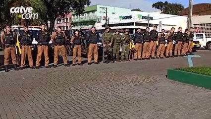 Polícia Militar realiza lançamento da Operação Divisas Integradas II