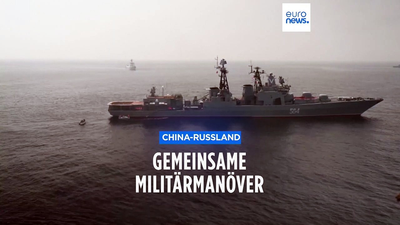 Chinesisch-russische Militärmanöver im Japanischen Meer
