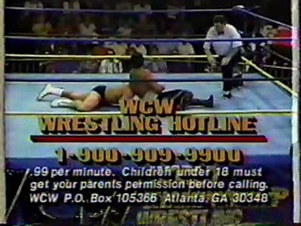 WCW Clash of the Champions XX 9/2/92 #2 Steve Austin vs. Ricky Steamboat
