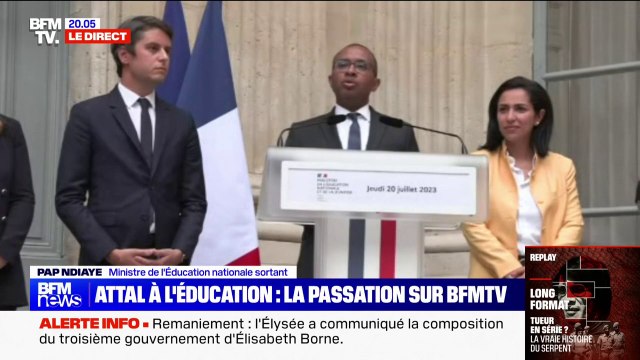 Je suis fier de ce que nous avons accompli : Pap Ndiaye remercie ses collaborateurs avant son départ du ministère de l'Éducation nationale