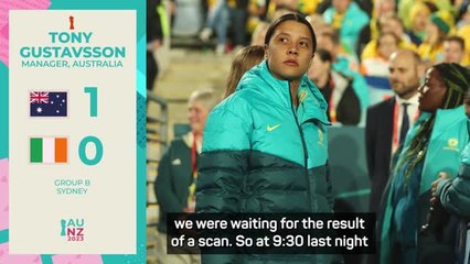 Gustavsson asks for understanding after hiding Kerr injury