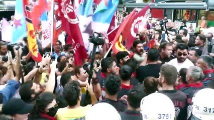 İzmir'de Suruç'u anmak isteyenlere polis müdahalesi! 13 gözaltı